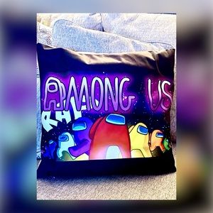 AMONG US zippered pillow case cover
